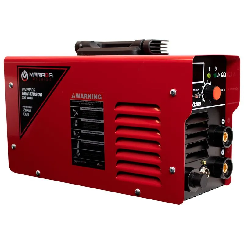 INVERSOR TIG 1P/220V, 200A MARAGA