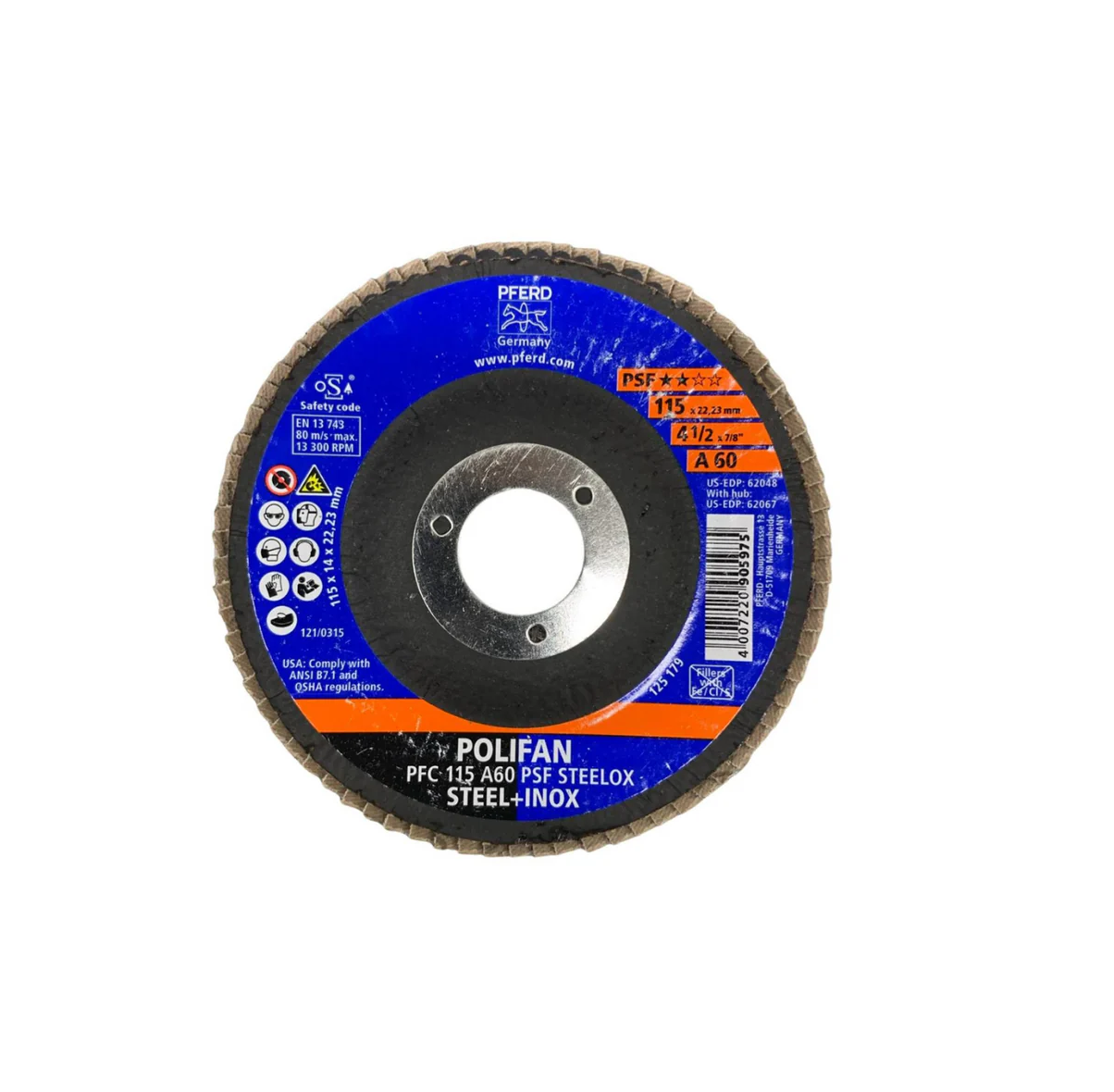 DISCO LAMINADO 4 1/2 G-80 PFERD