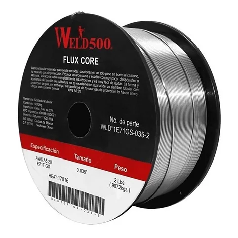 MICRO ALAMBRE TUBULAR .035 2LB WELD 500