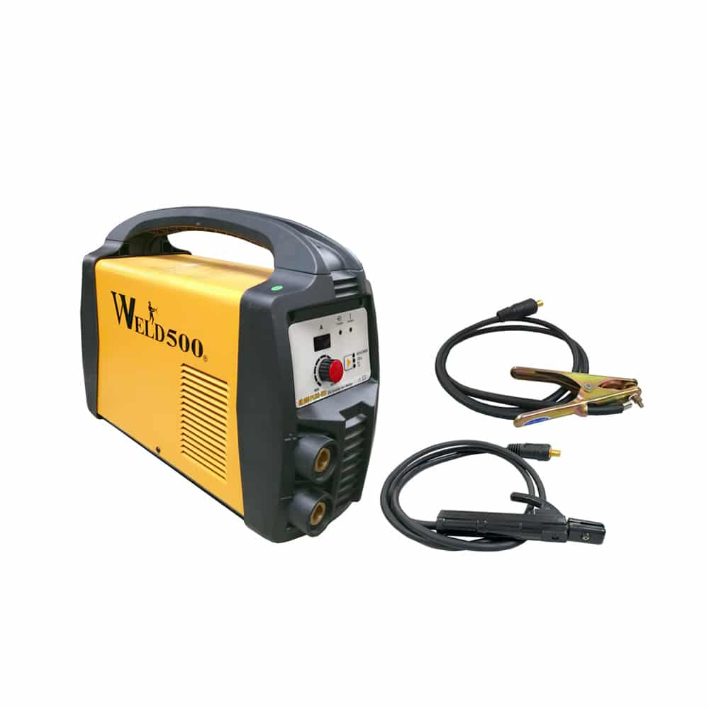 MAQUINA DE SOLDAR INVERSOR WELD 500 DE 200 AMP 110-220