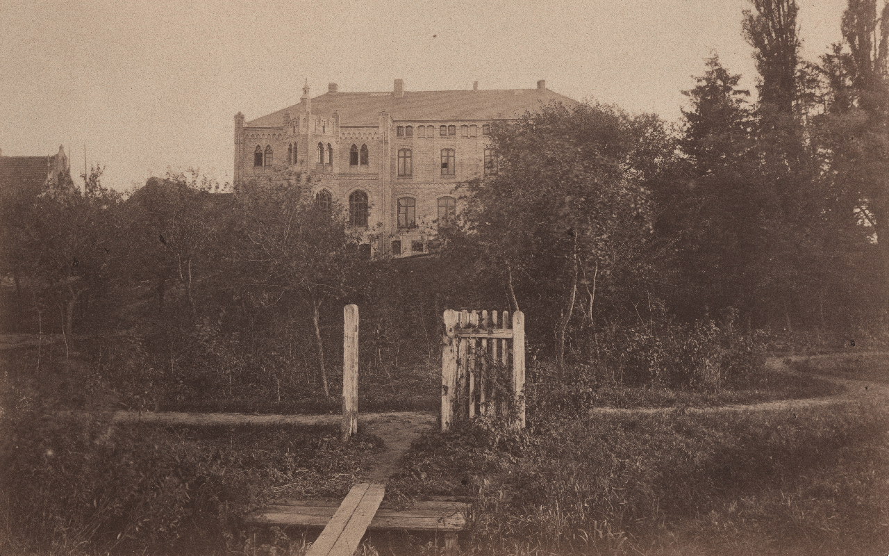 Gutshaus Thurow Rückseite Parkseite
