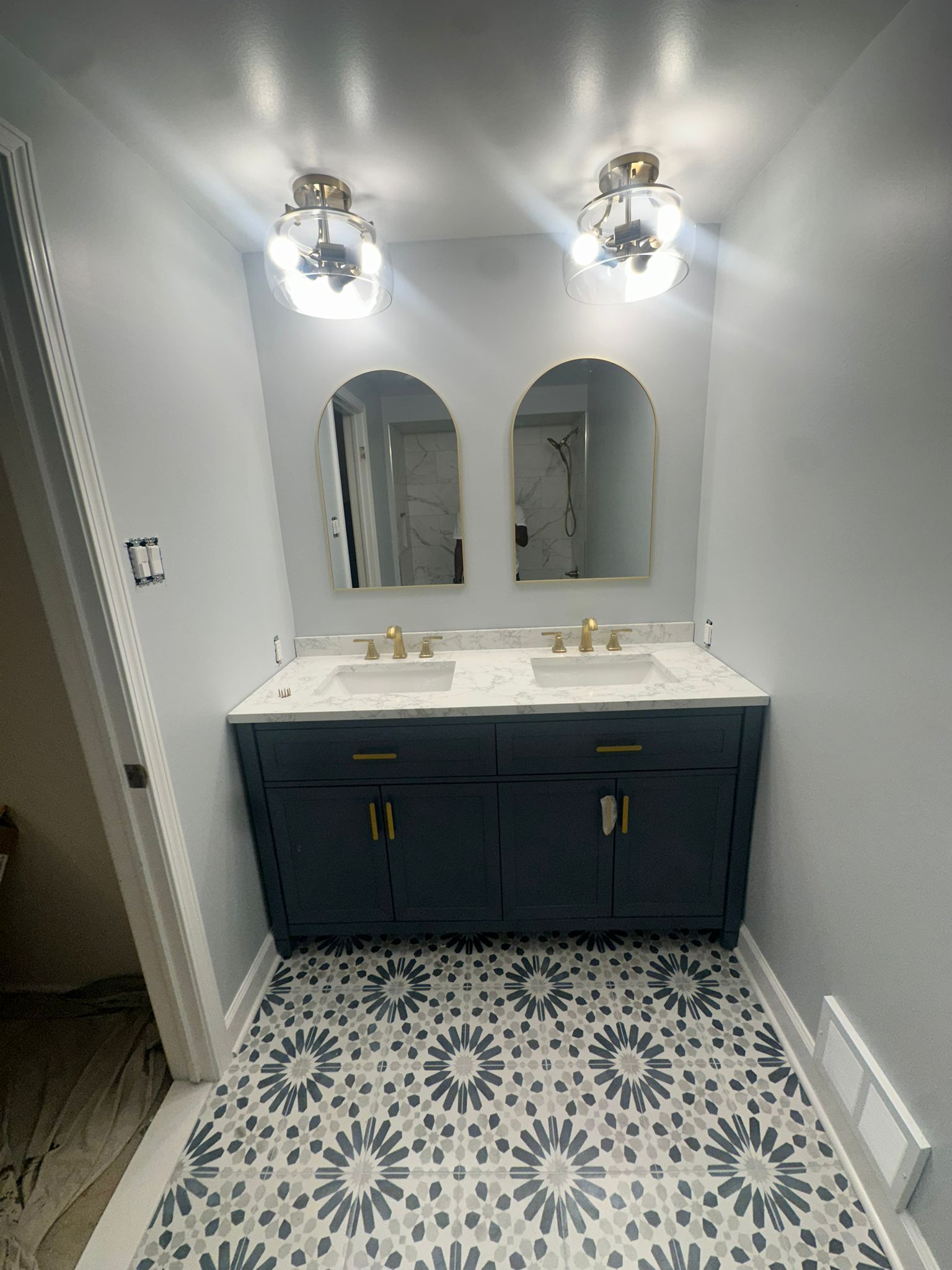 Farmington bathroom remodeling project