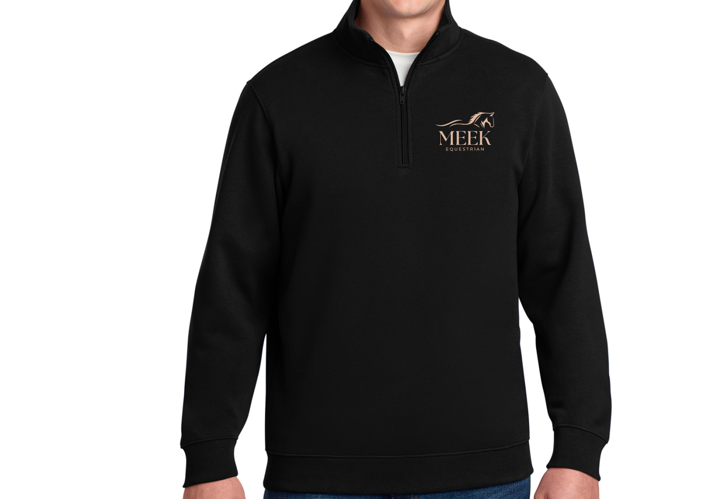 MEEK Logo Quarter-zip