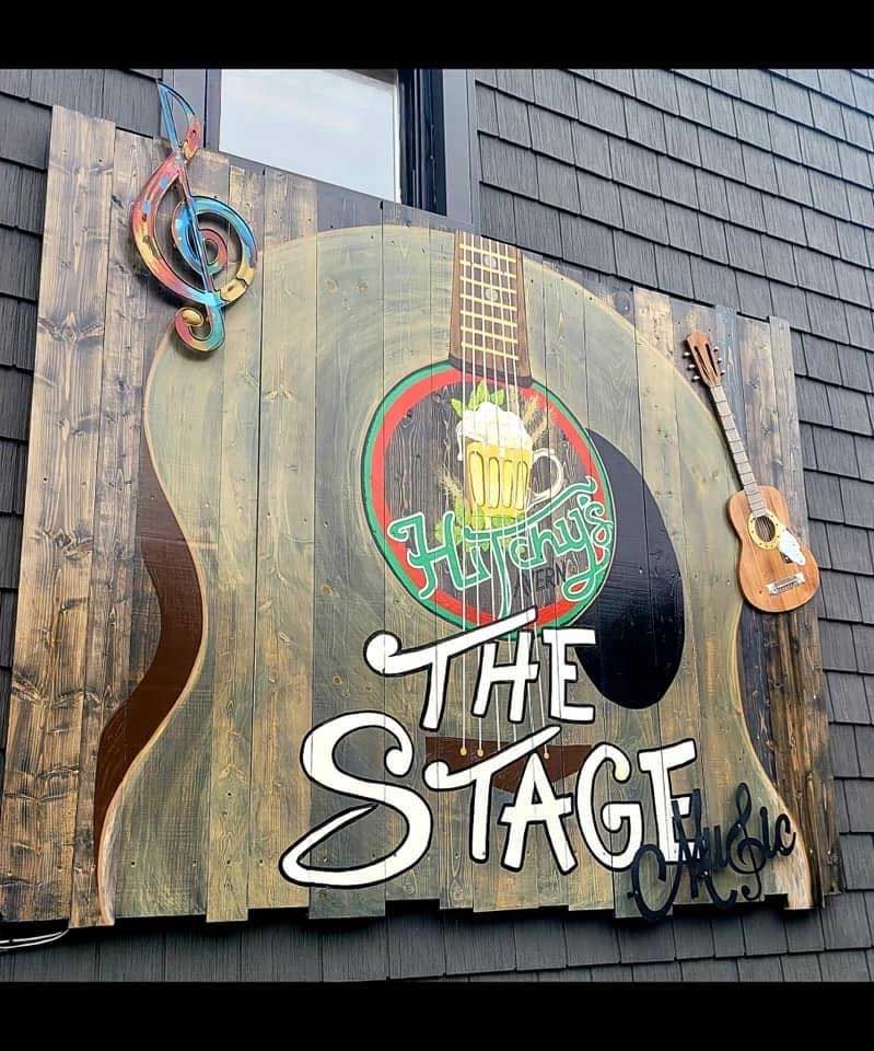 the stage 