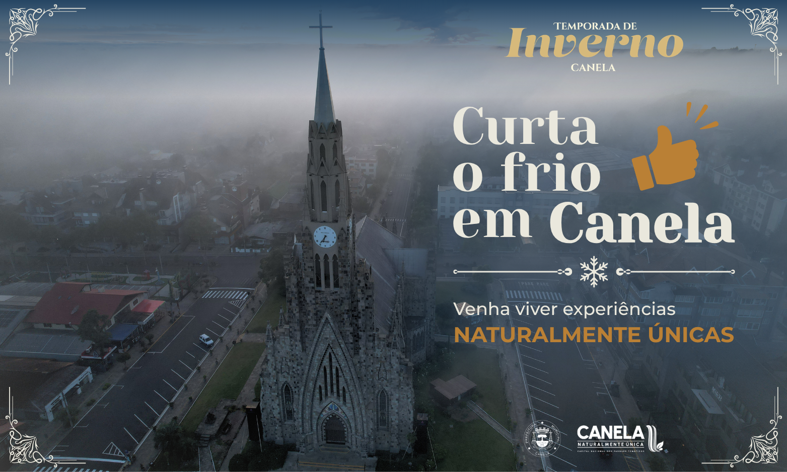 Curta o frio em Canela