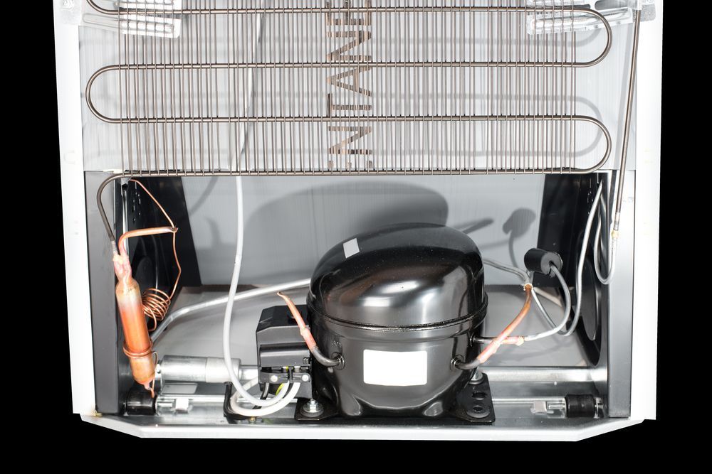 Back of a Refrigerator Showing Compressor — BNS Refrigeration Services in Healy, QLD