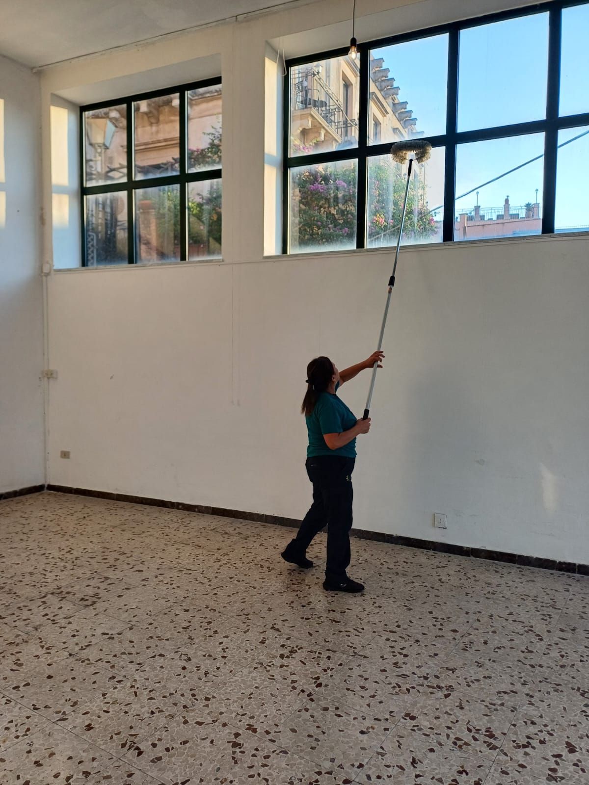 lavaggio vetrate