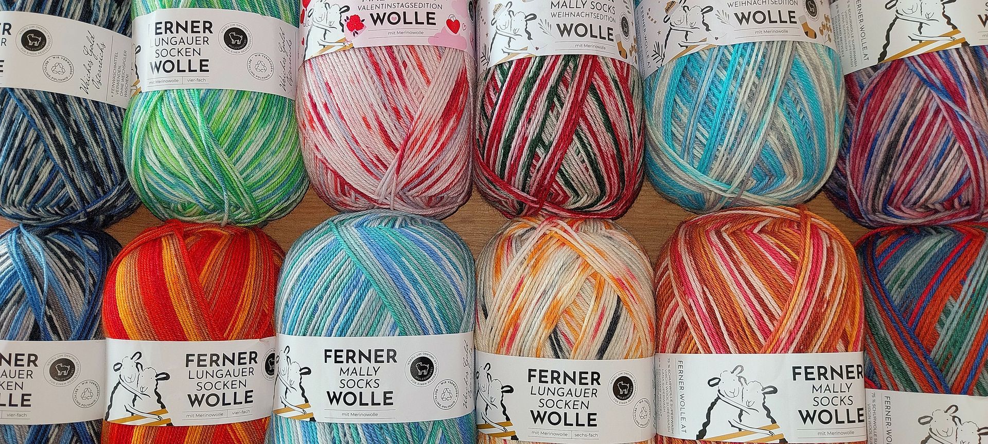 Österreichische Sockenwolle von Ferner  