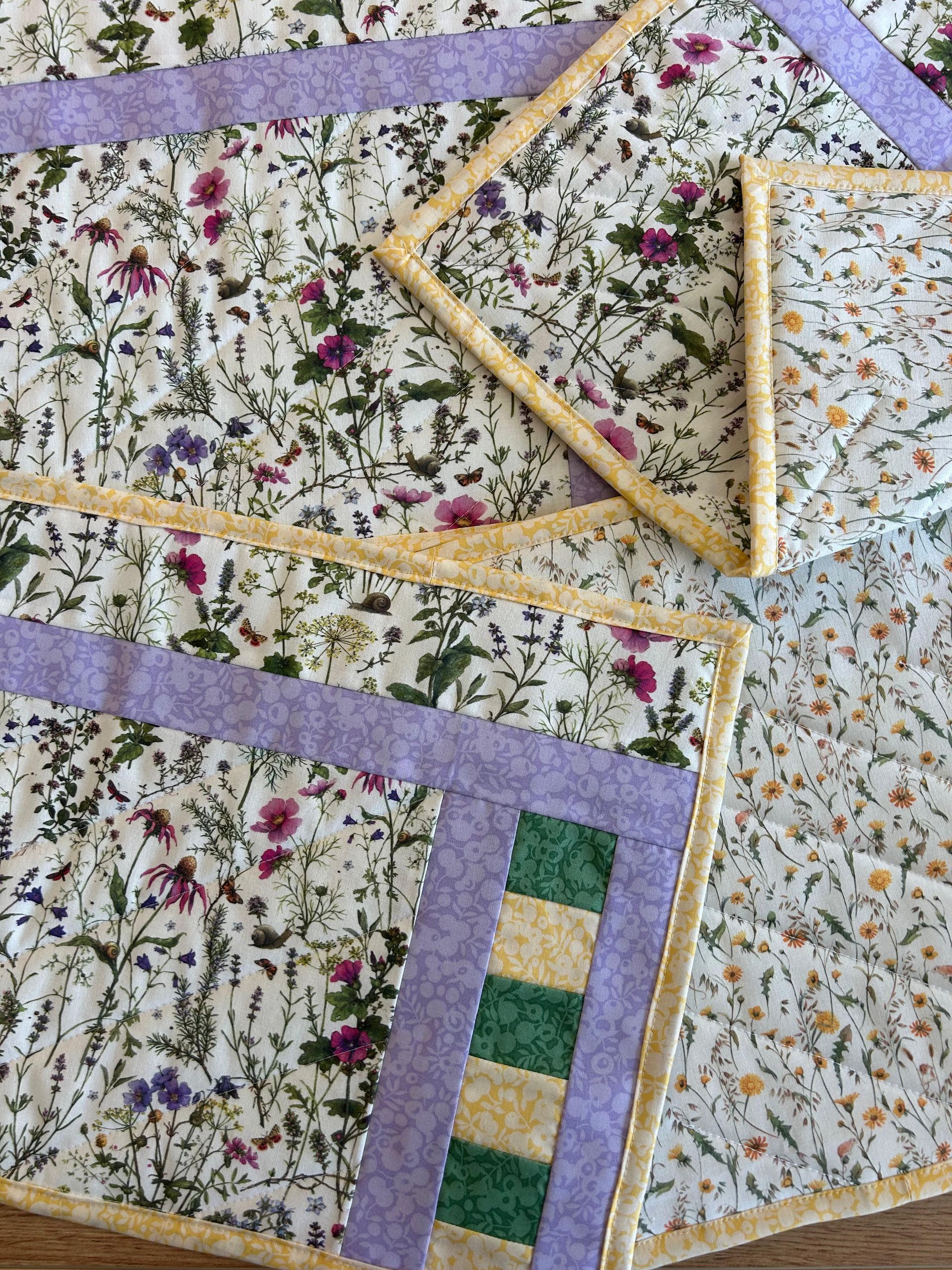Tischset bunt, lila