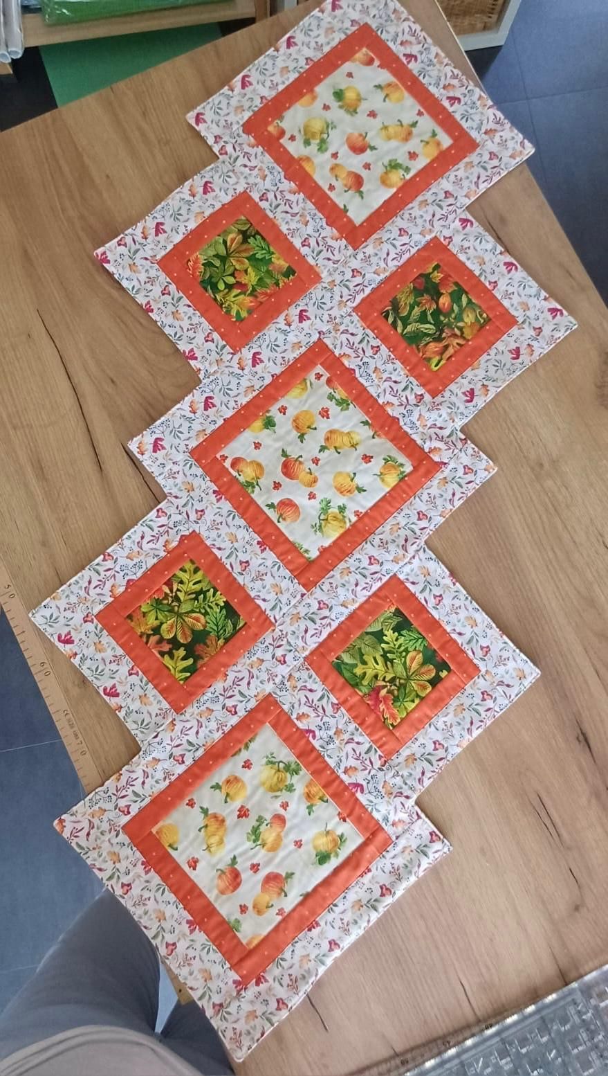 Tischläufer orange
