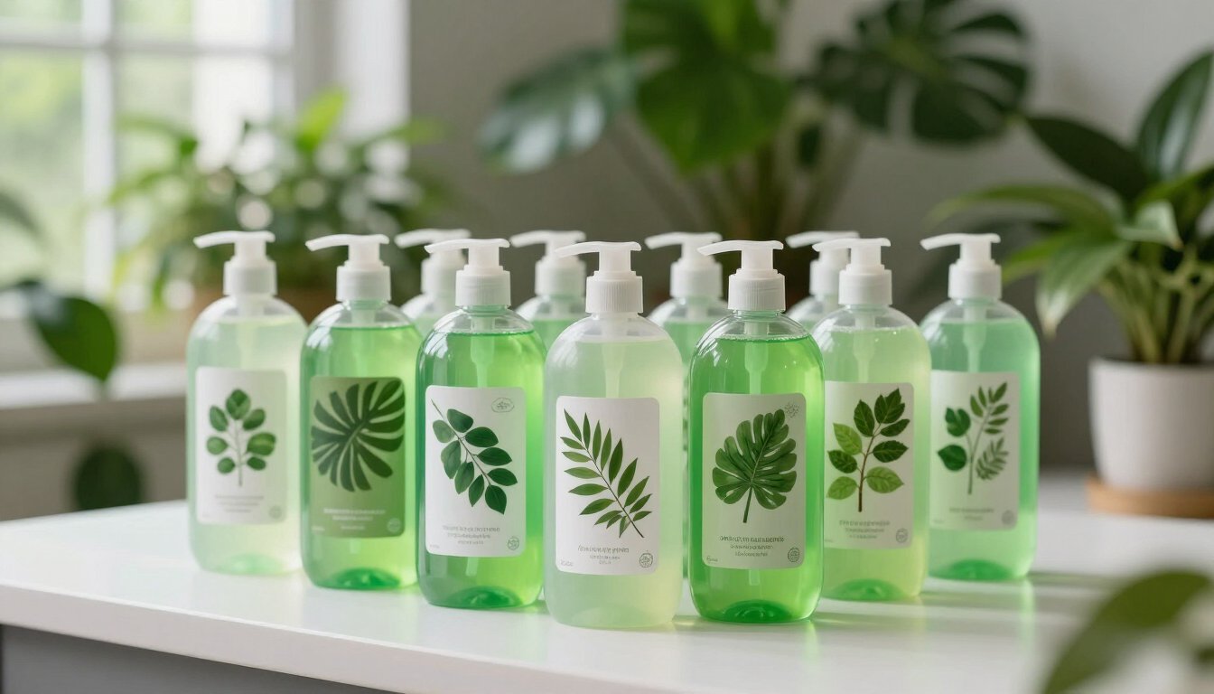 Eco-friendly plant-based cleaning products