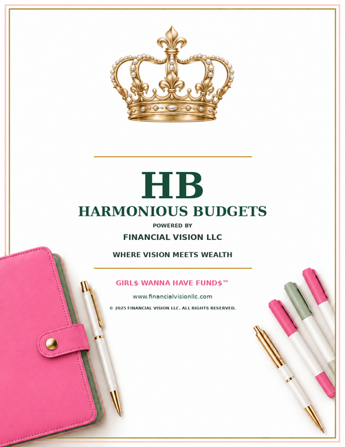 Harmonious Budgets 25-Planner Back Cover