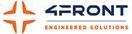 4Front Engineered Solutions logo with orange compass icon and blue text on white background