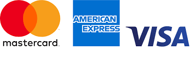 VISA AMEX and Mastercard Payment