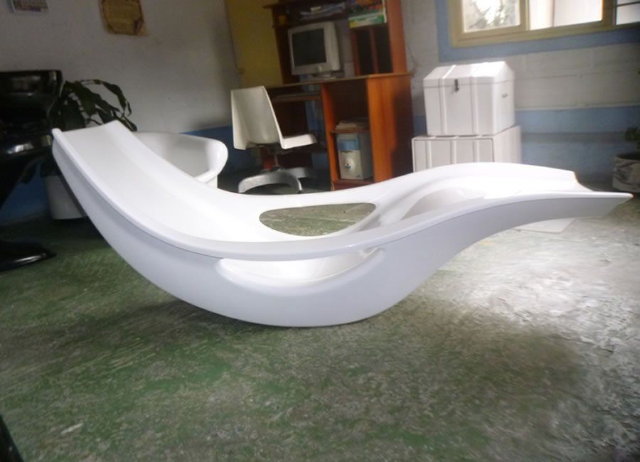 mobiliario en fibra de vidrio