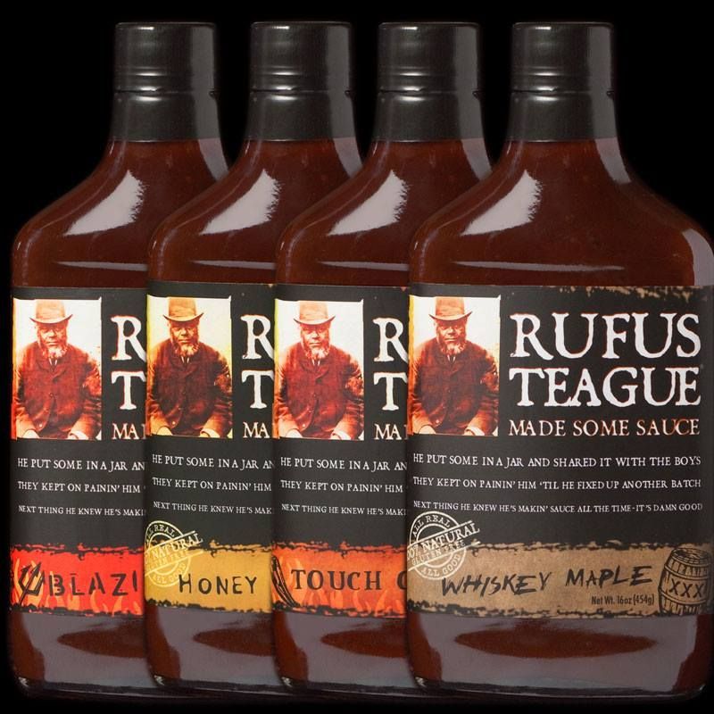 Four Bottles Of Rufus Teague Made Some Sauce — Edgeworth Meat & More in Edgeworth, NSW
