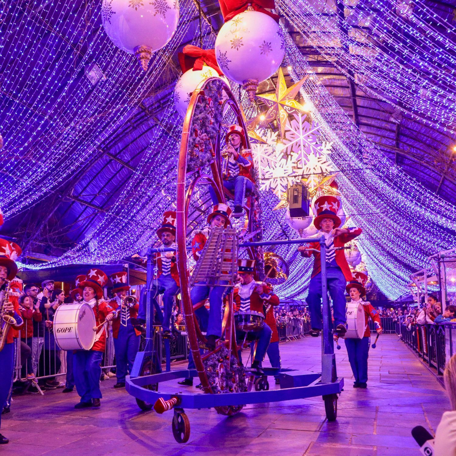 Abertura do Natal Luz de Gramado 2024 - Roda Sinfônica na Rua Coberta - Foto Cleiton Thiele