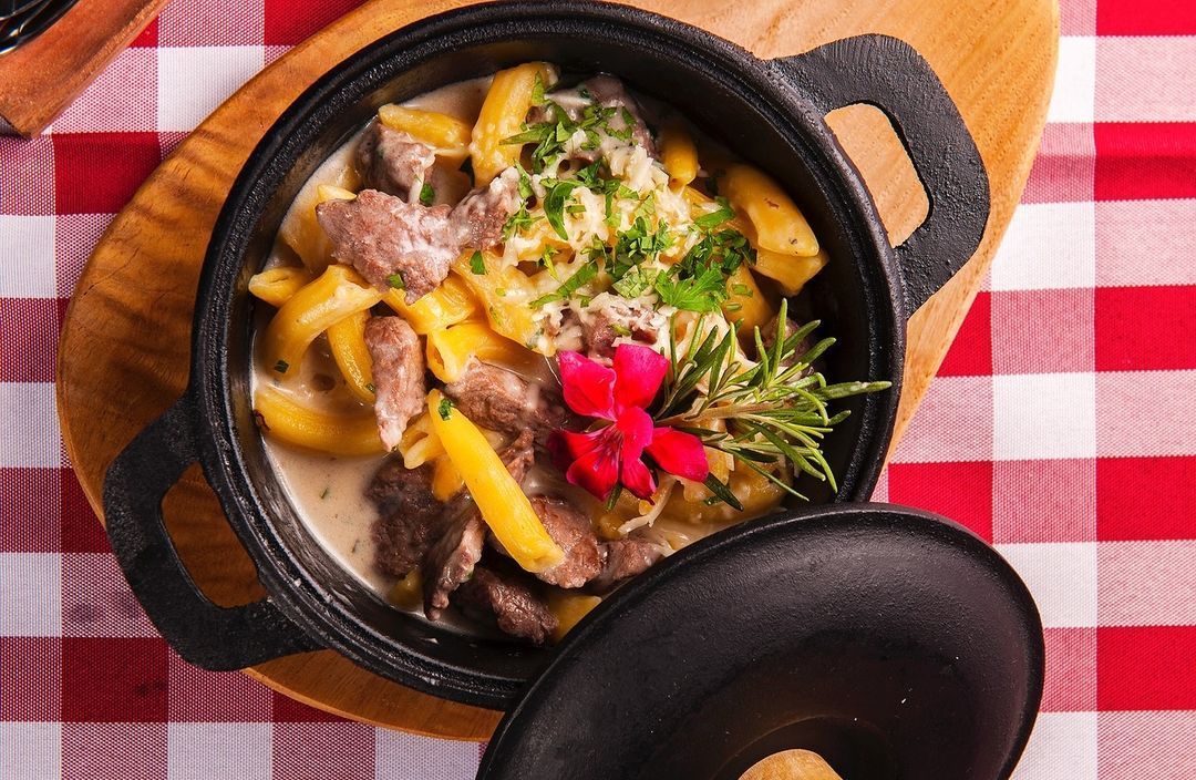 Prato do restaurante Fettuccine em Canela Serra Gaúcha | Gramado Oficial