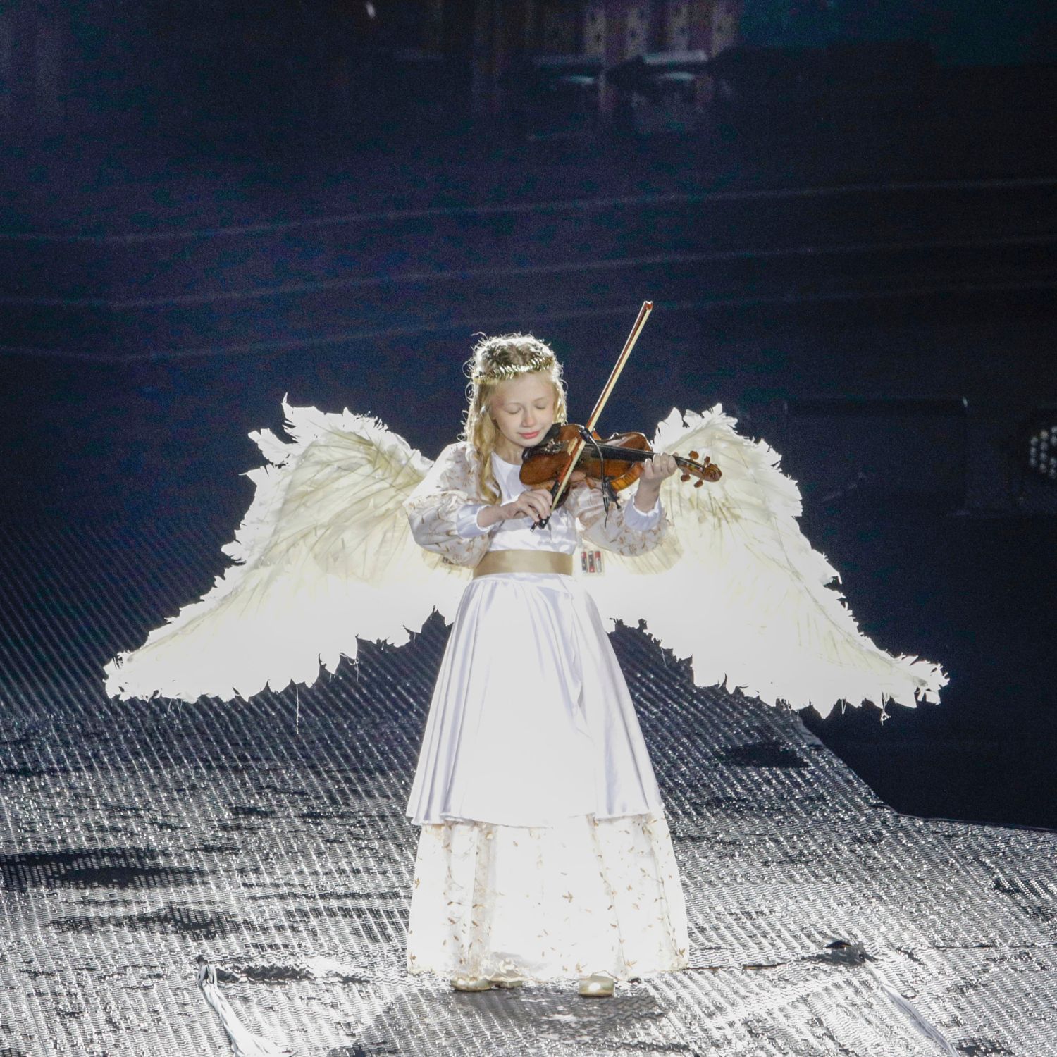 Artistas mirins demonstram o seu talento durante o Nativitaten no Natal Luz Gramado 2024 - Foto: Cleiton Thiele