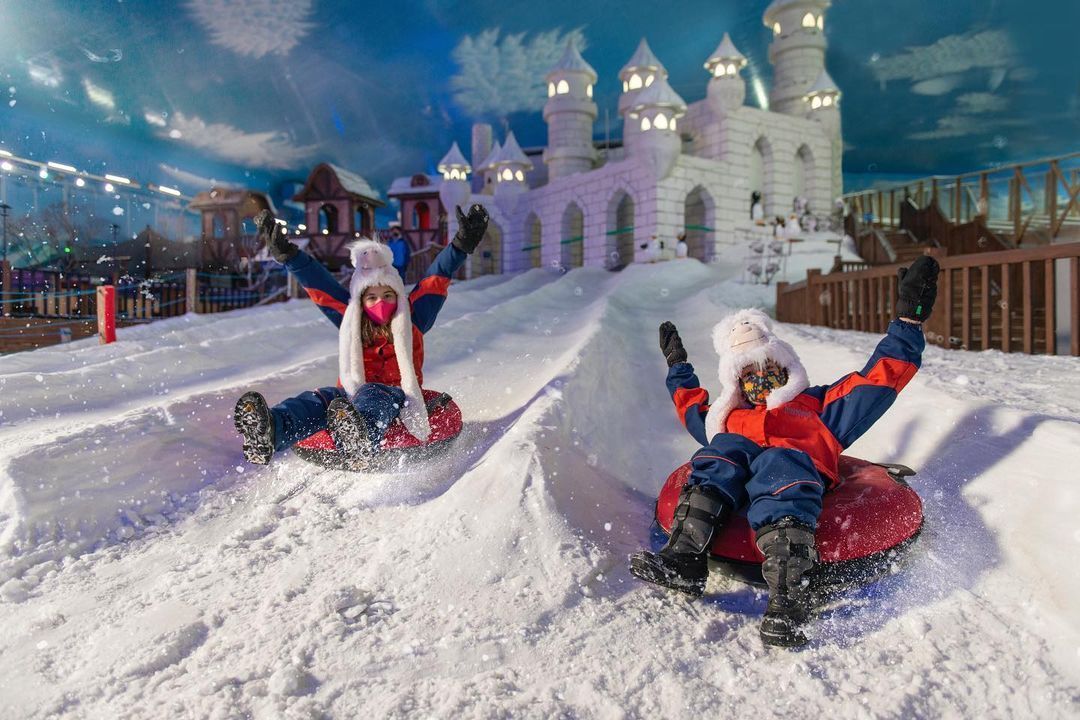 Atrações para crianças no Snowland Gramado Parque de Neve em Gramado