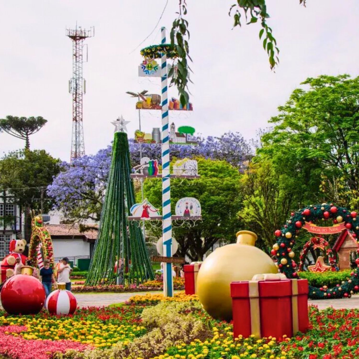 Decoração da Magia do Natal Nova Petrópolis Foto Divulgação