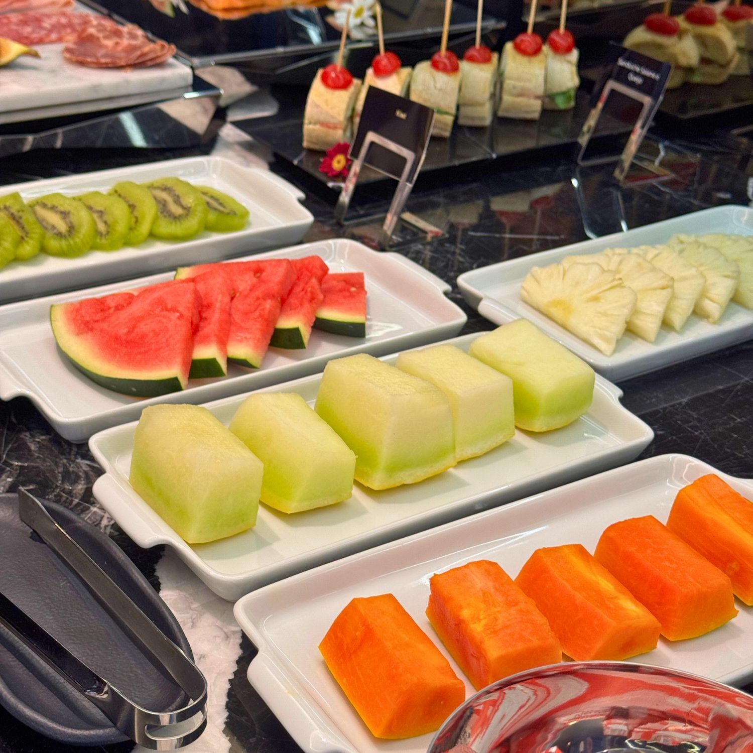 Frutas no Café da Manhã no Sofistic Hotel de Luxo em Gramado