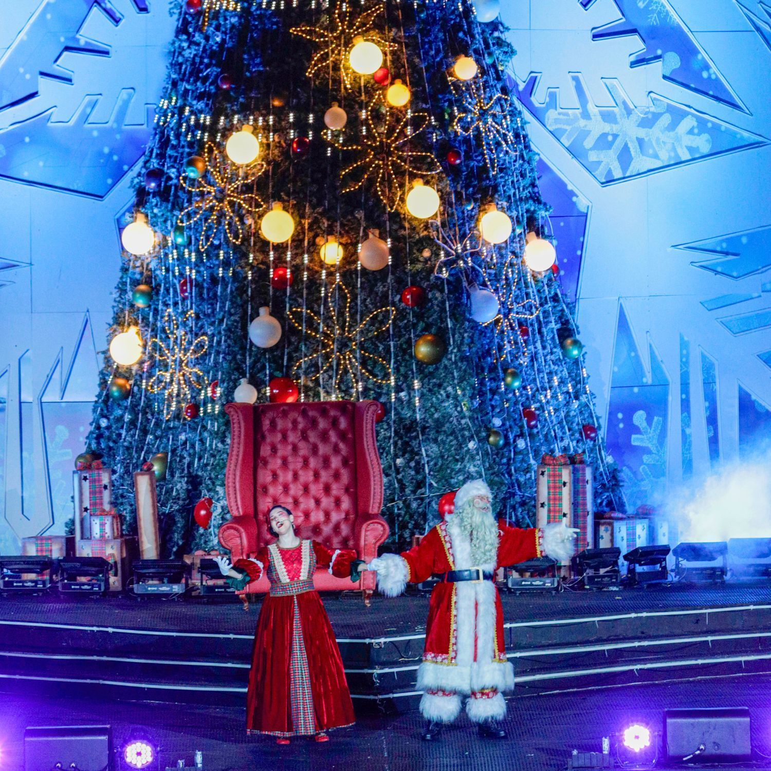  Papai Noel é presença garantida no Nativitaten durante o Natal Luz Gramado 2024 - Foto: Cleiton Thiele