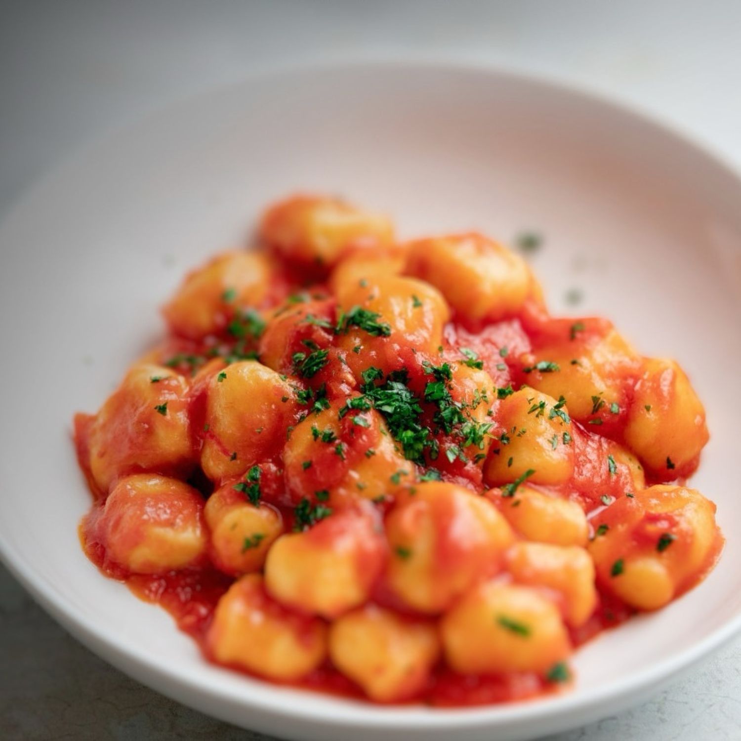 Prato do Festival Gnocchi da Fortuna no Castelo Saint Andrews Hotel de Luxo em Gramado
