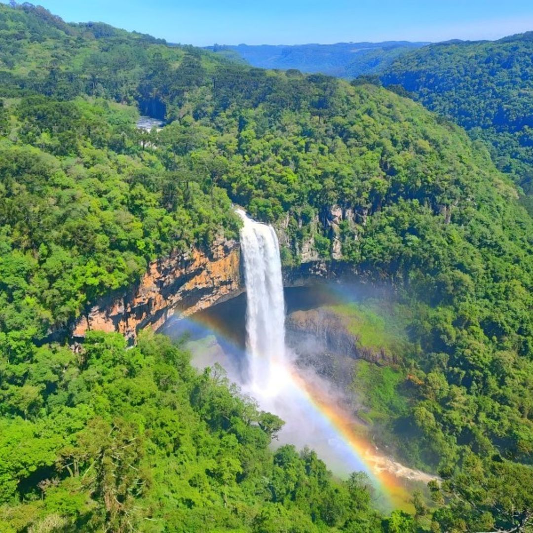 Cascata do Caracol no Parque do Caracol em Canela Serra Gaúcha | Gramado Oficial