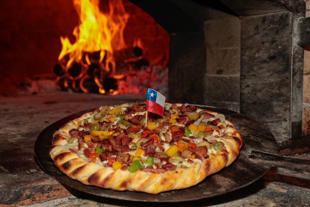 Pizza chilena no Festival de Cultura e Gastronomia em Gramado Serra Gaúcha