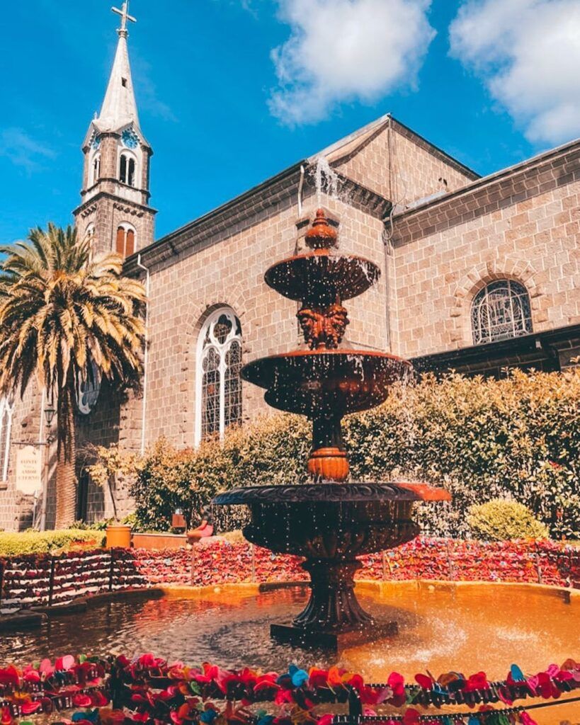 Cadeados na Fonte do Amor Eterno em Gramado Serra Gaúcha