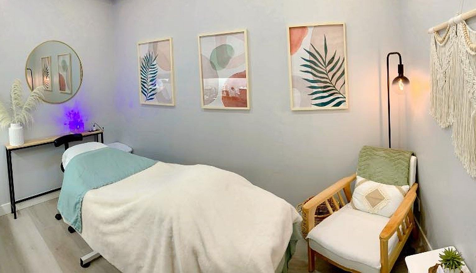 Spa treatment room