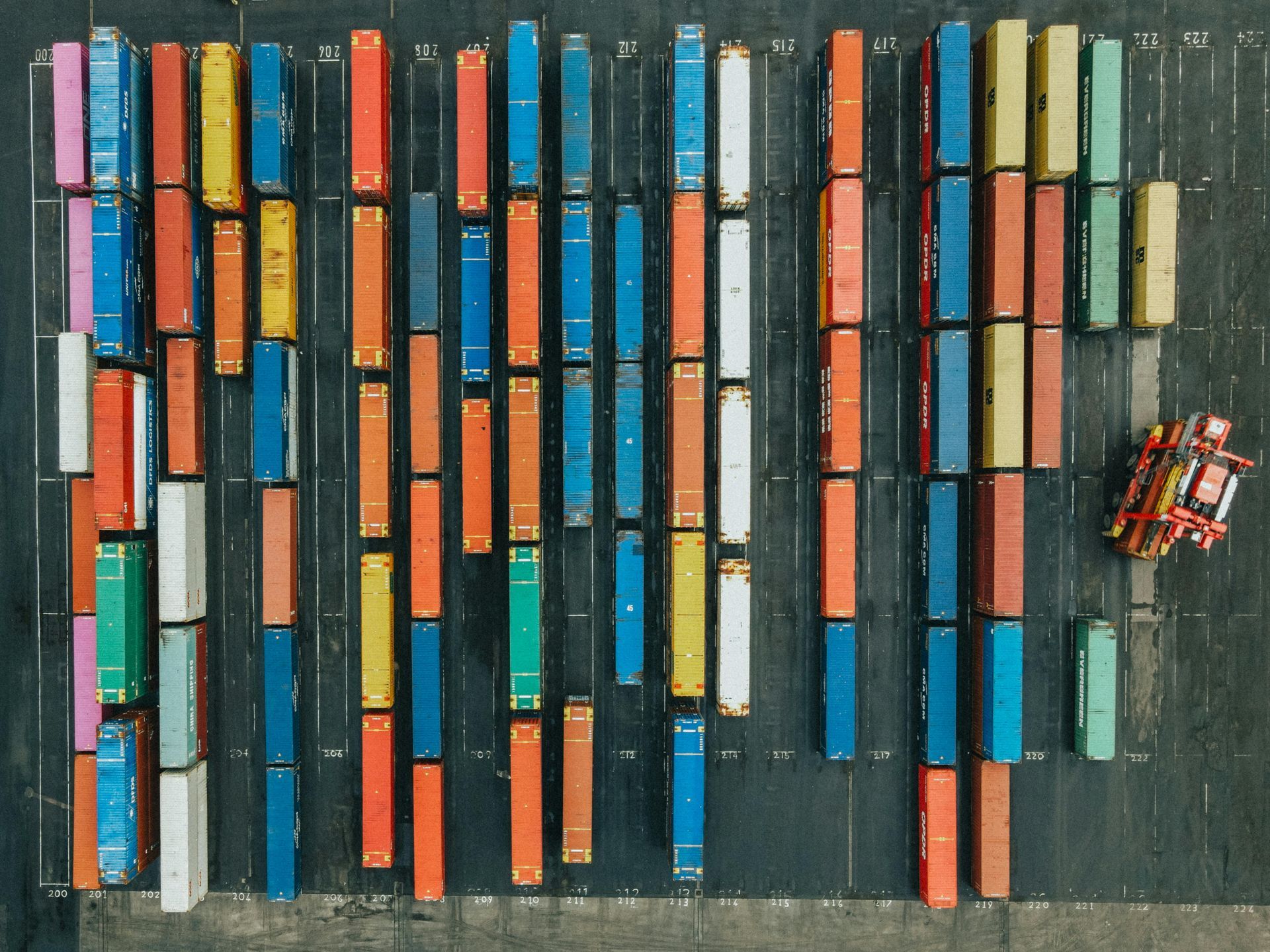 Colorful binders representing trucking authority insurance documents
