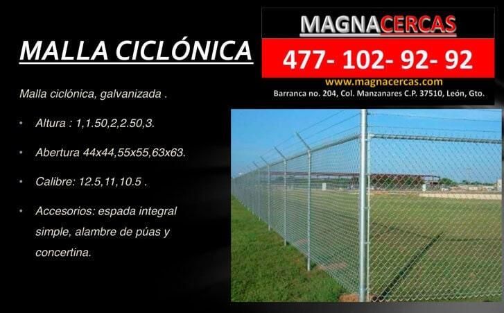 MAGNACERCAS - MALLA CICLÓNICA