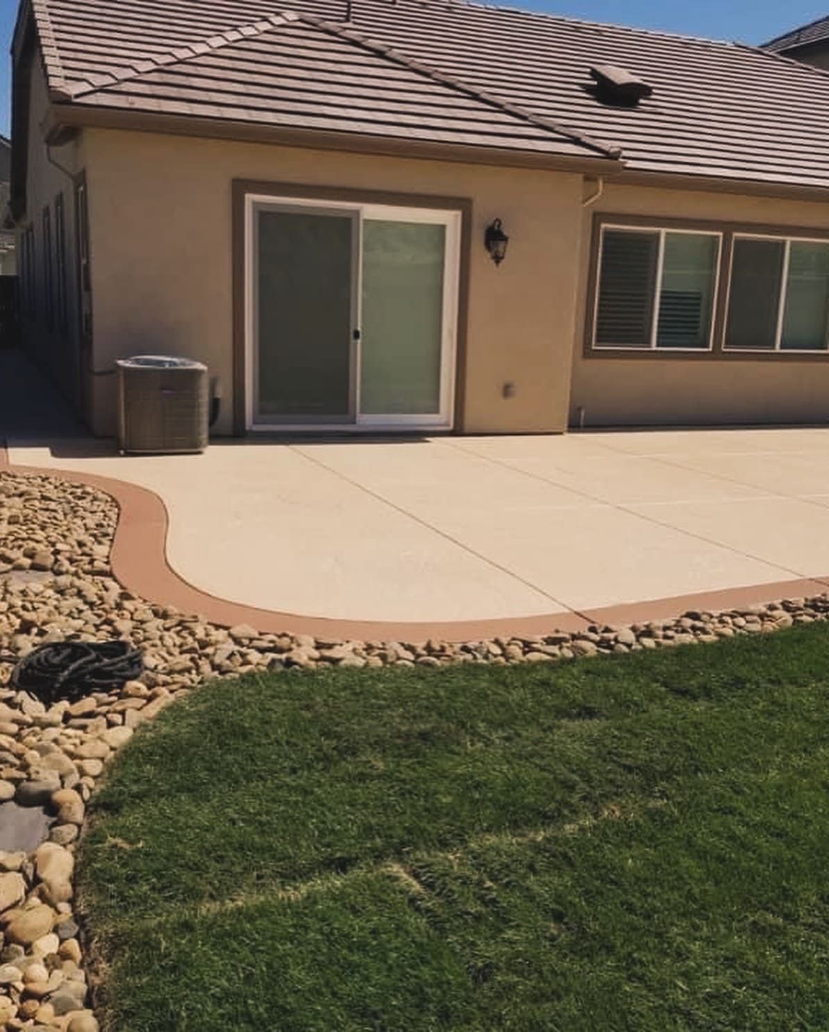 Grading, sod installation and lawn renovation project in Manteca, CA