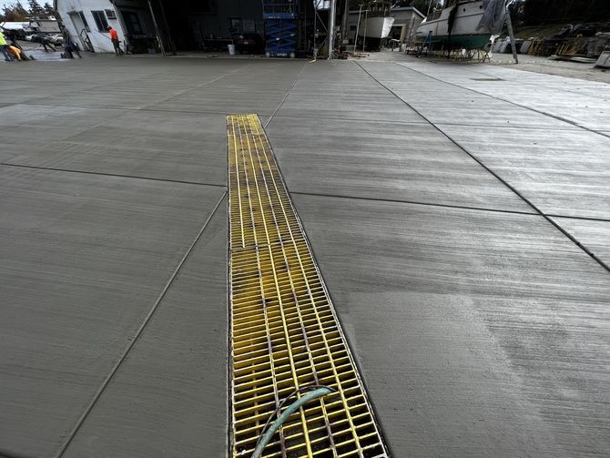 Drainage solution installed on a commercial property in Stockton, CA