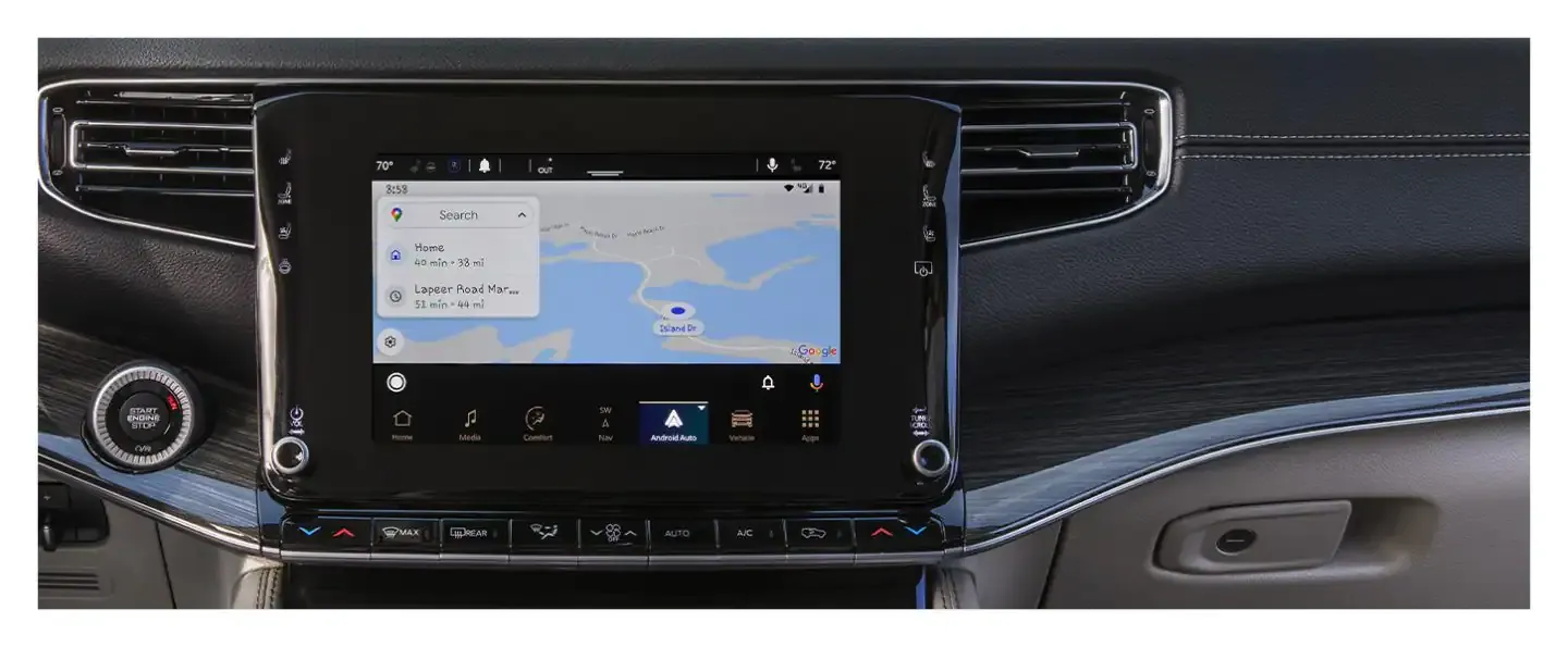 2023 Jeep Wagoneer WIRELESS ANDROID AUTO™