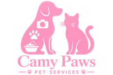 Camy Paws Pet Services logo