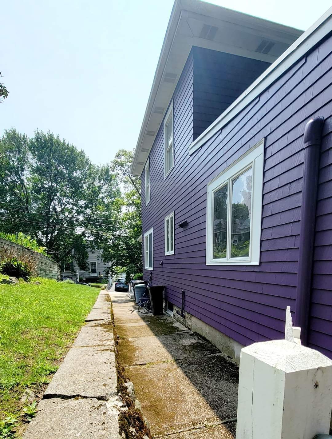 House Painter in Arlington, MA job by New England Painting and Contracting