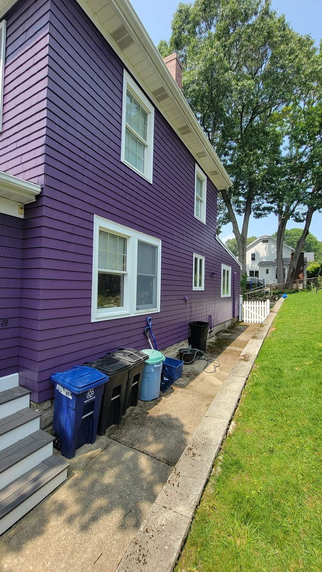 House Painter in Arlington, MA job by New England Painting and Contracting