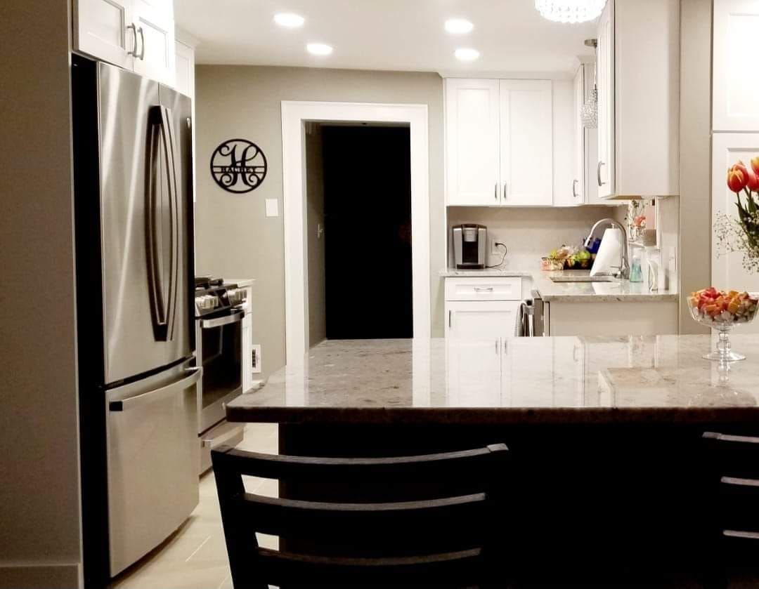 Remodeled Kitchen in Melrose and Waltham, MA