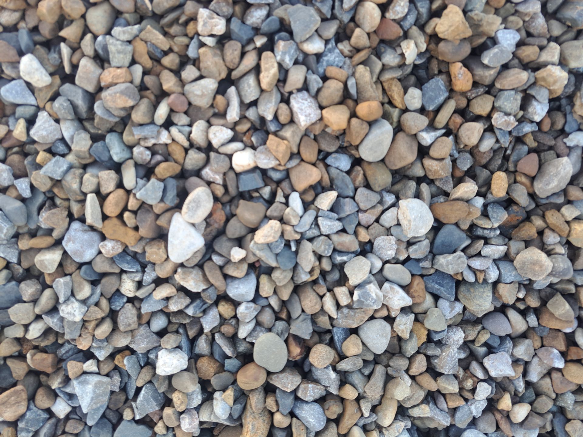 Beige oatmeal gravel Aggregate