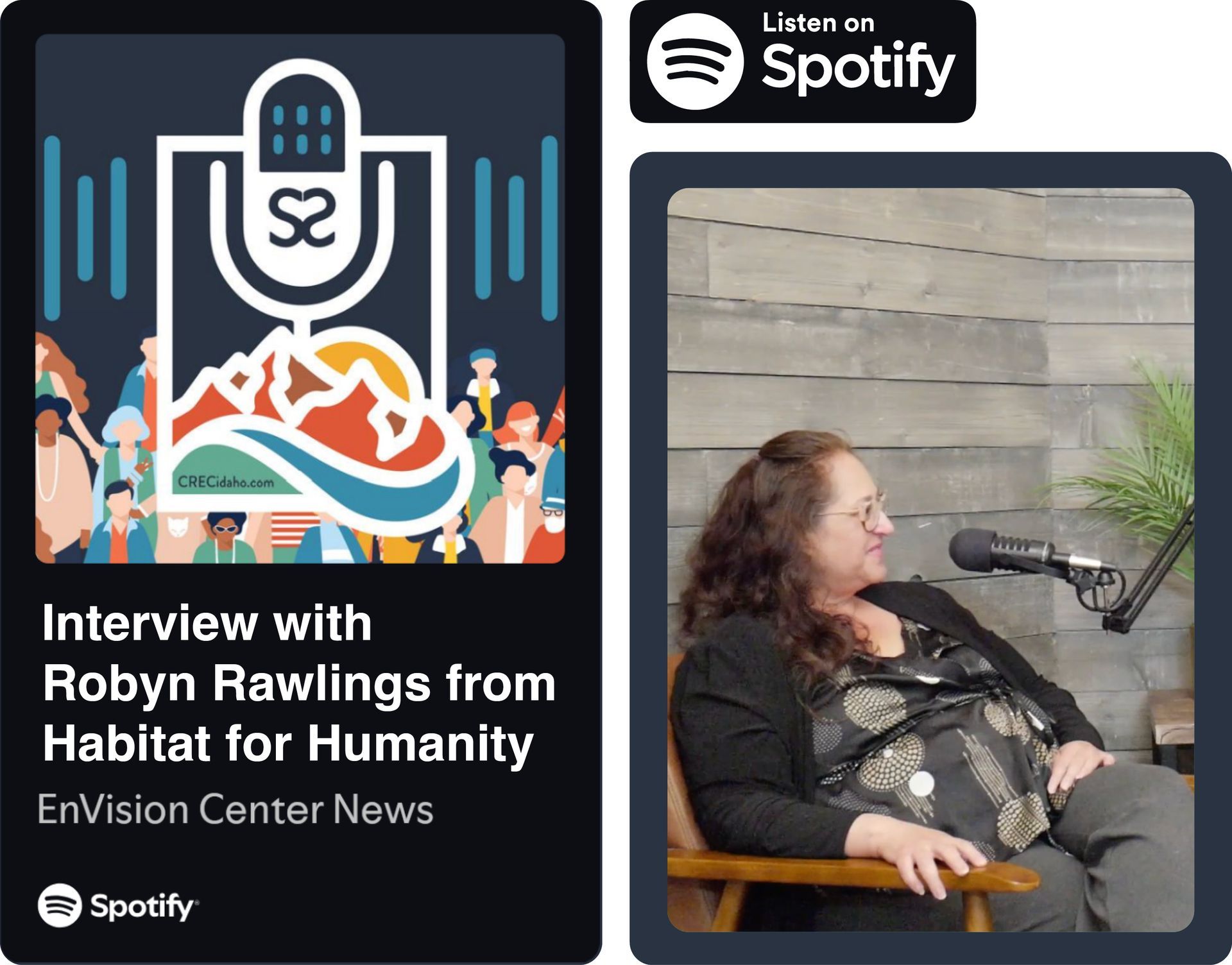 Spotify episode of A Little Birdie Told Me with Robin Rawlings of Habitat for Humanity