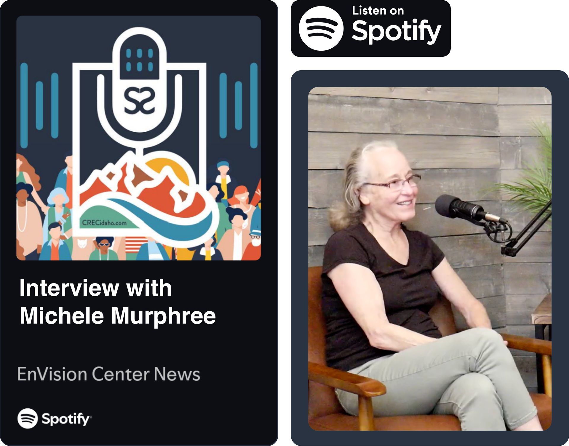 Spotify episode of A Little Birdie Told Me with Volunteer Michele Murphree