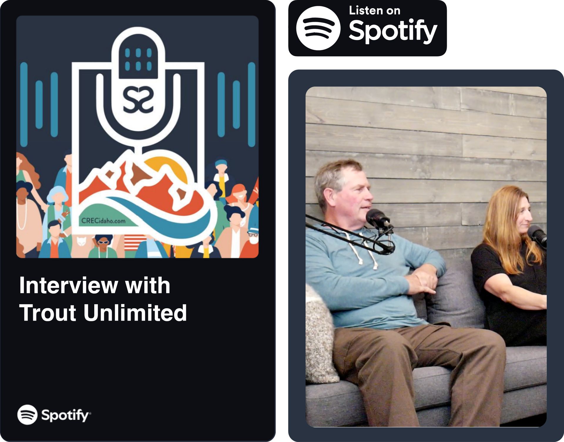 Spotify episode of A Little Birdie Told Me with Trout Unlimited