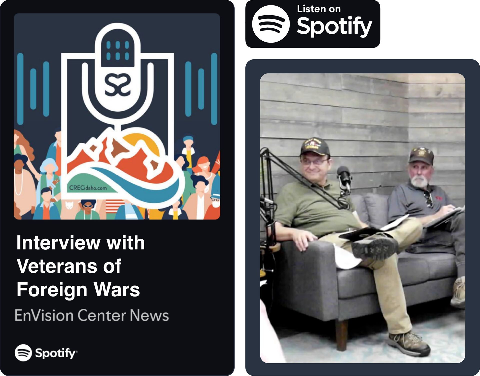 Spotify episode of A Little Birdie Told Me with Sandpoint VFW Post 2453