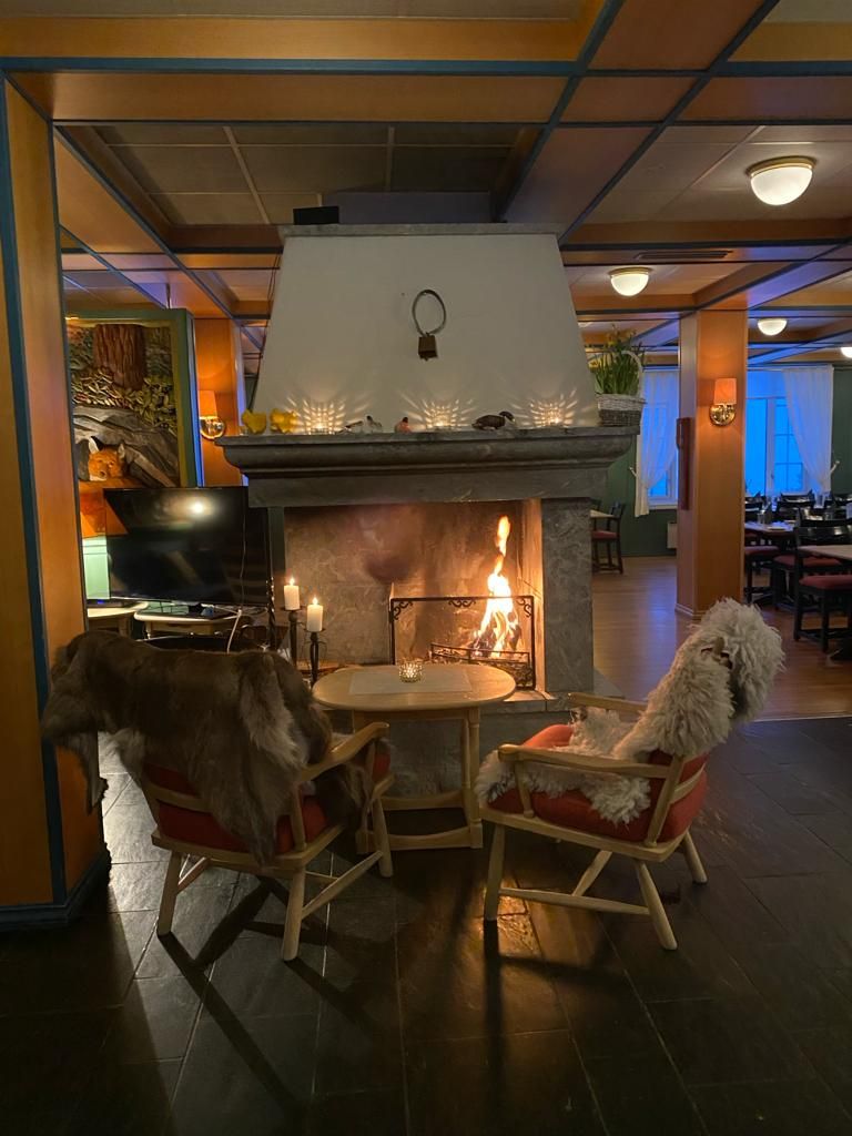 Camino baita inverno