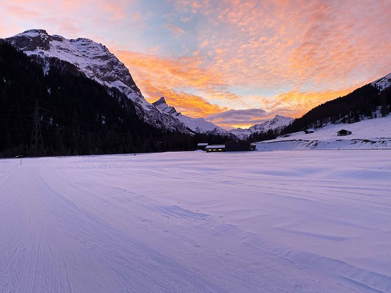 Paesaggio neve