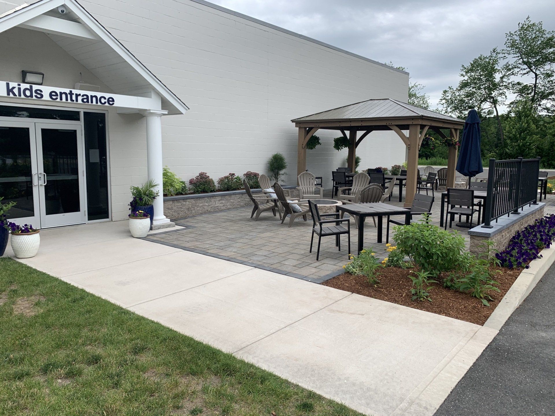 landscaping and patio installation in Enfield CT