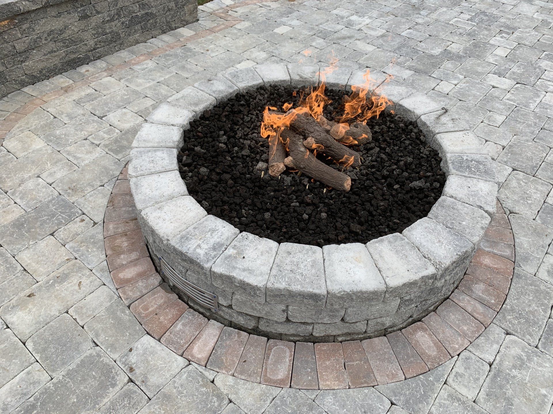 Hartford County Firepit Landscaping